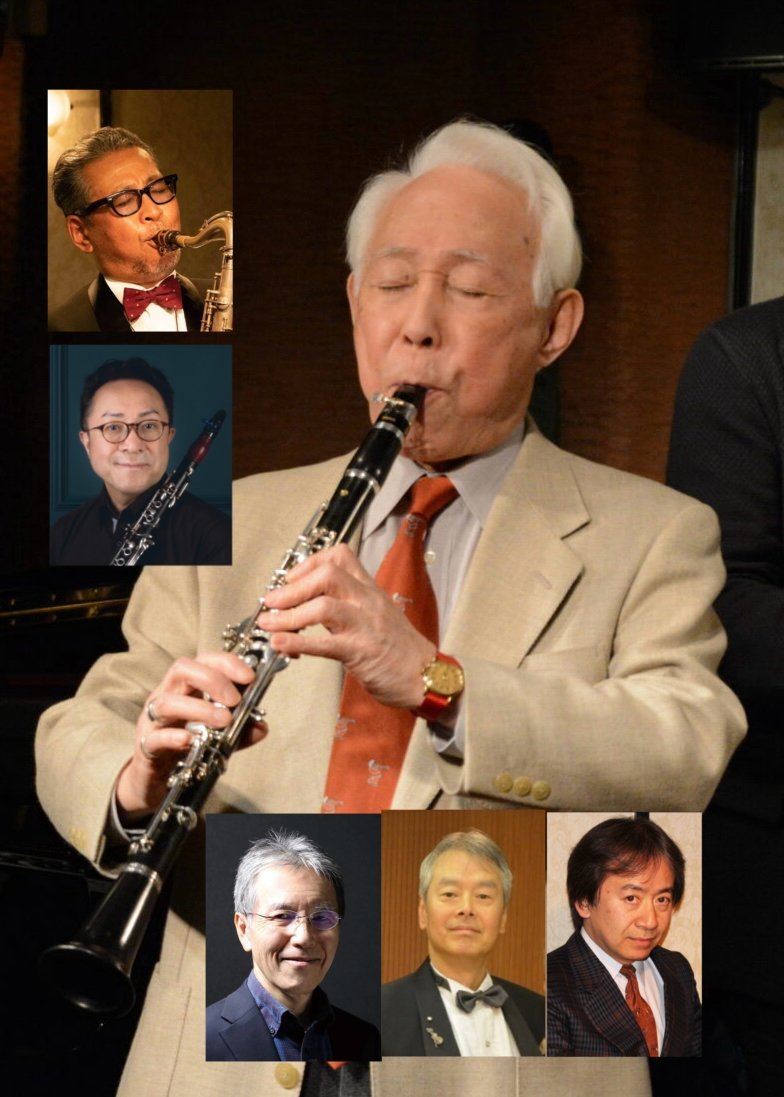 10月14日(水)   cl.北村英治    ts.右近茂  cl.谷口英治