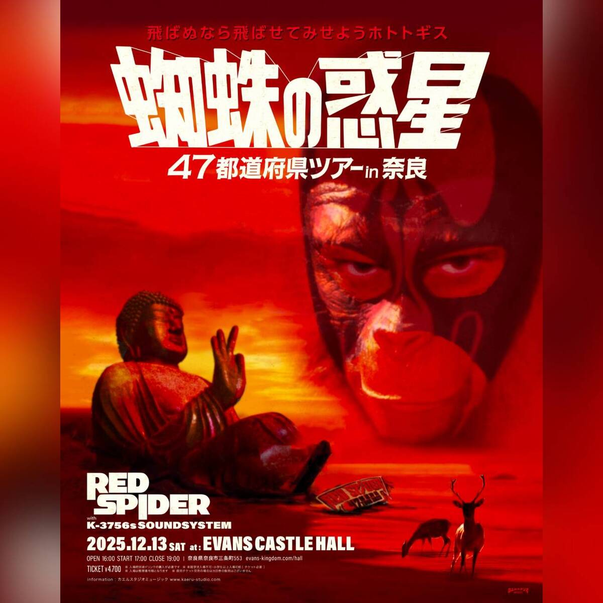 RED SPIDER カエルスタジオ　関連CD 19枚セット 6/9(月)19:00より先行予約受付開始‼️】 ／ 🔊Red Spider #4.5 ＼ .5