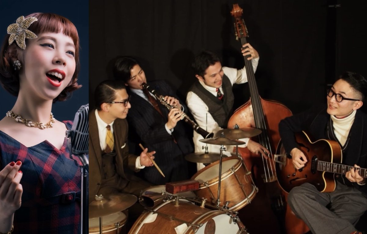 「Asian Golden Swing Quartet with Yuka Deguchi」gt.浅葉裕文　cl.宮崎佳彦 b.新井健太郎 dr.たきざわあつき ゲストvo.出口優日 8月20日(木)