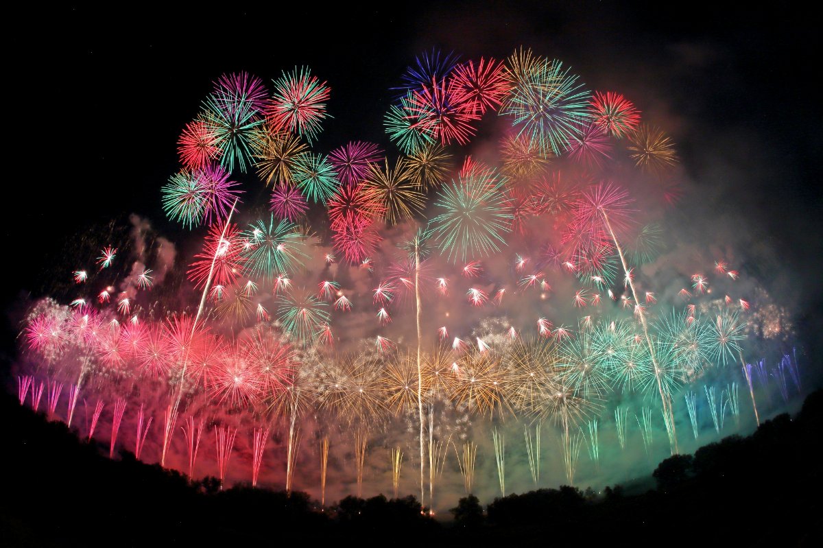 柳まつり花火大会【イス席】