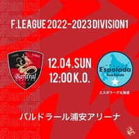 【アリーナ席】Fリーグ2022-2023 ディビジョン1 第15節