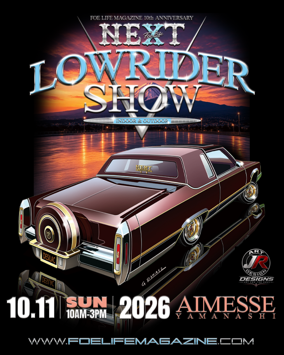 FOE LIFE MAGAZINE 10TH ANNIVERSARY NEXT LOWRIDER SHOW スライド画像2