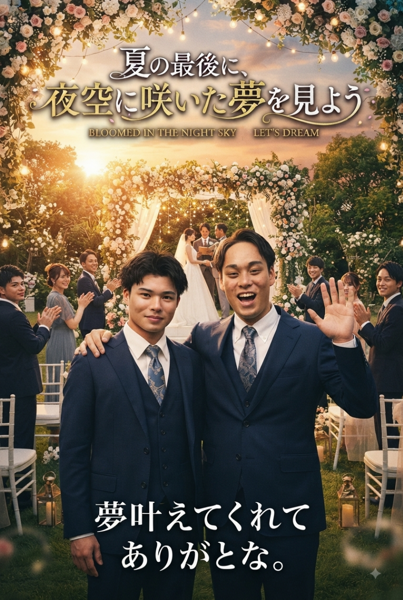 (舞台挨拶付き１日限定上映会・来場者特典あり）映画「夏の最後に、夜空に咲いた夢を見よう」（私が死んだら〇〇が変わった編）制作披露試写会 スライド画像3
